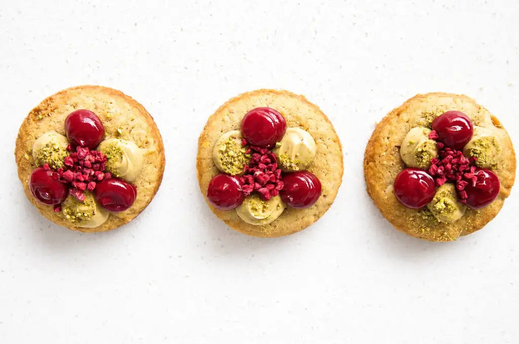 Cookie Pistache framboise