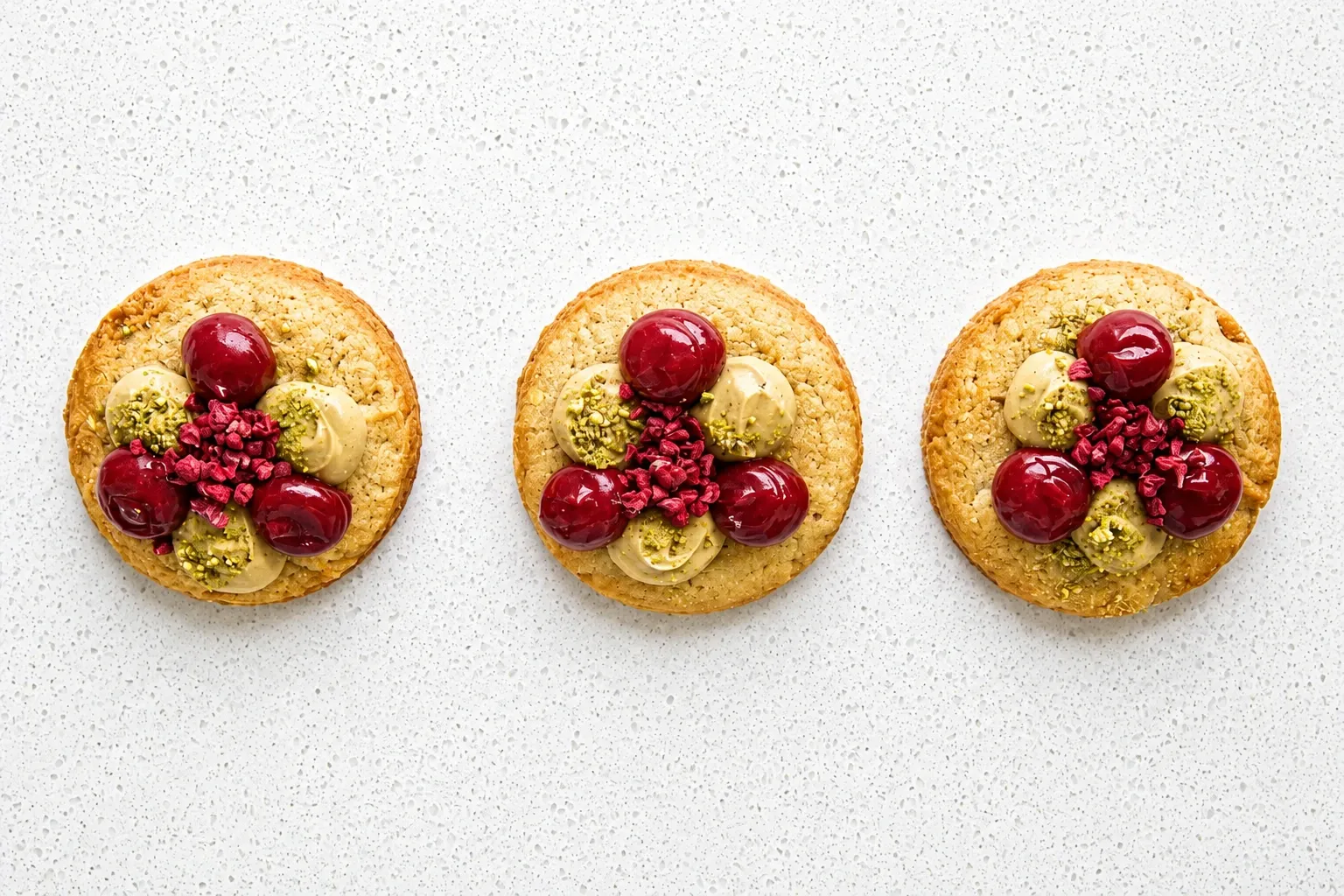 [COPF] Cookie Pistache framboise