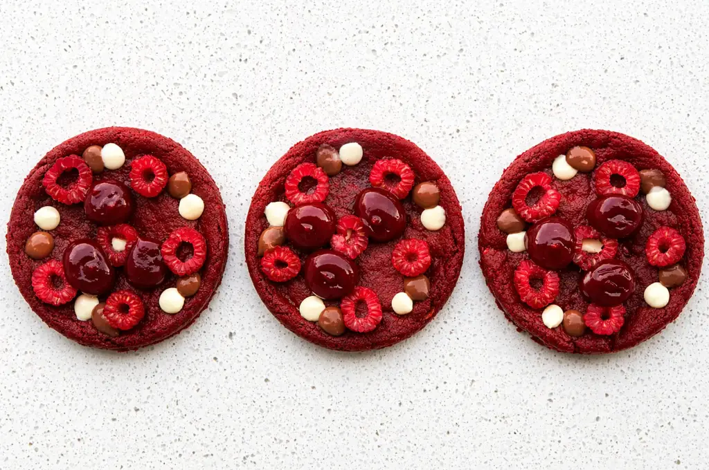 Cookie Red Velvet Confit framboise