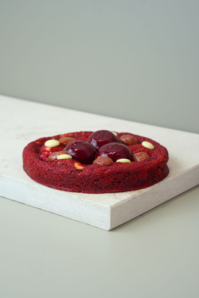 Cookie Red Velvet Confit framboise