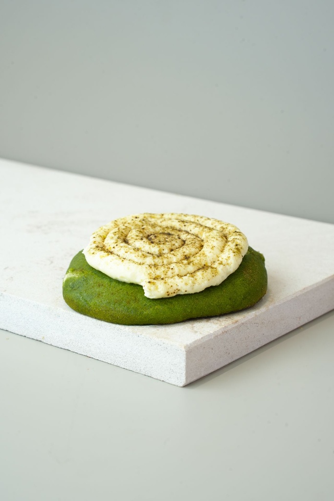 Cookie Matcha crème brulé