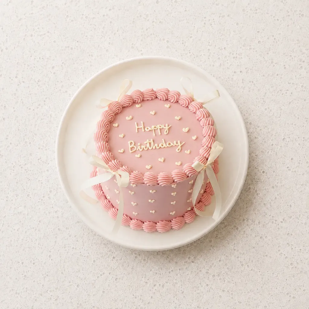 Vintage Pink Cake