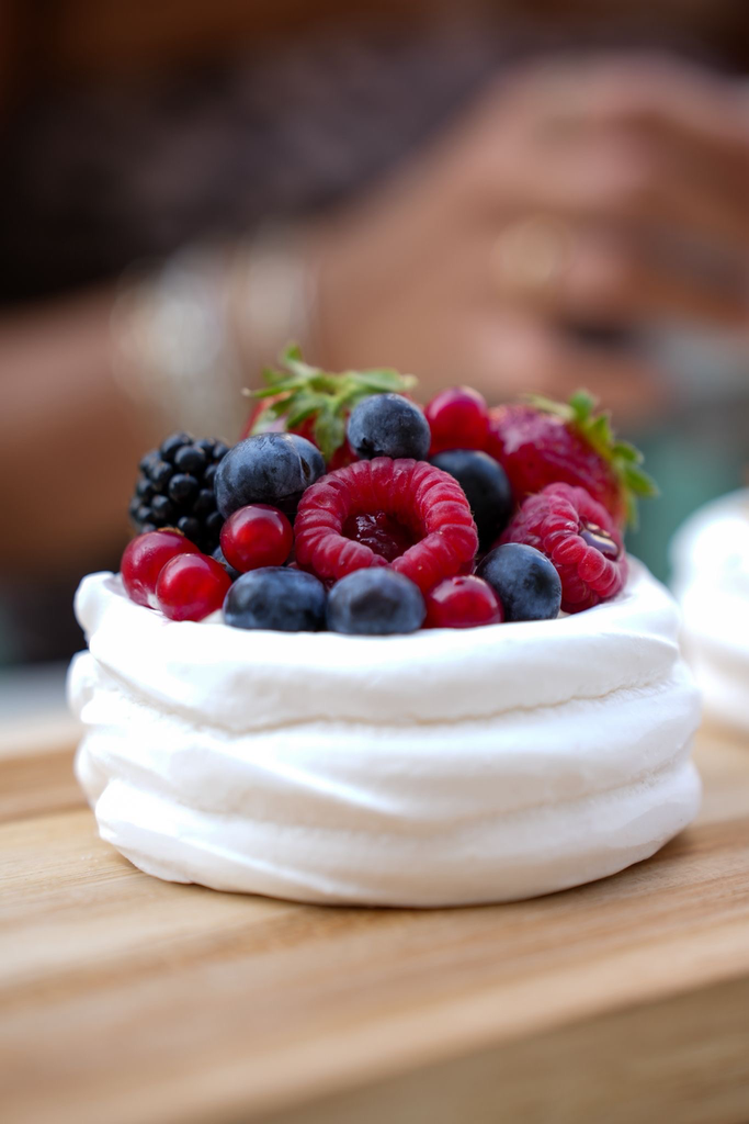 Pavlova fruits rouges 