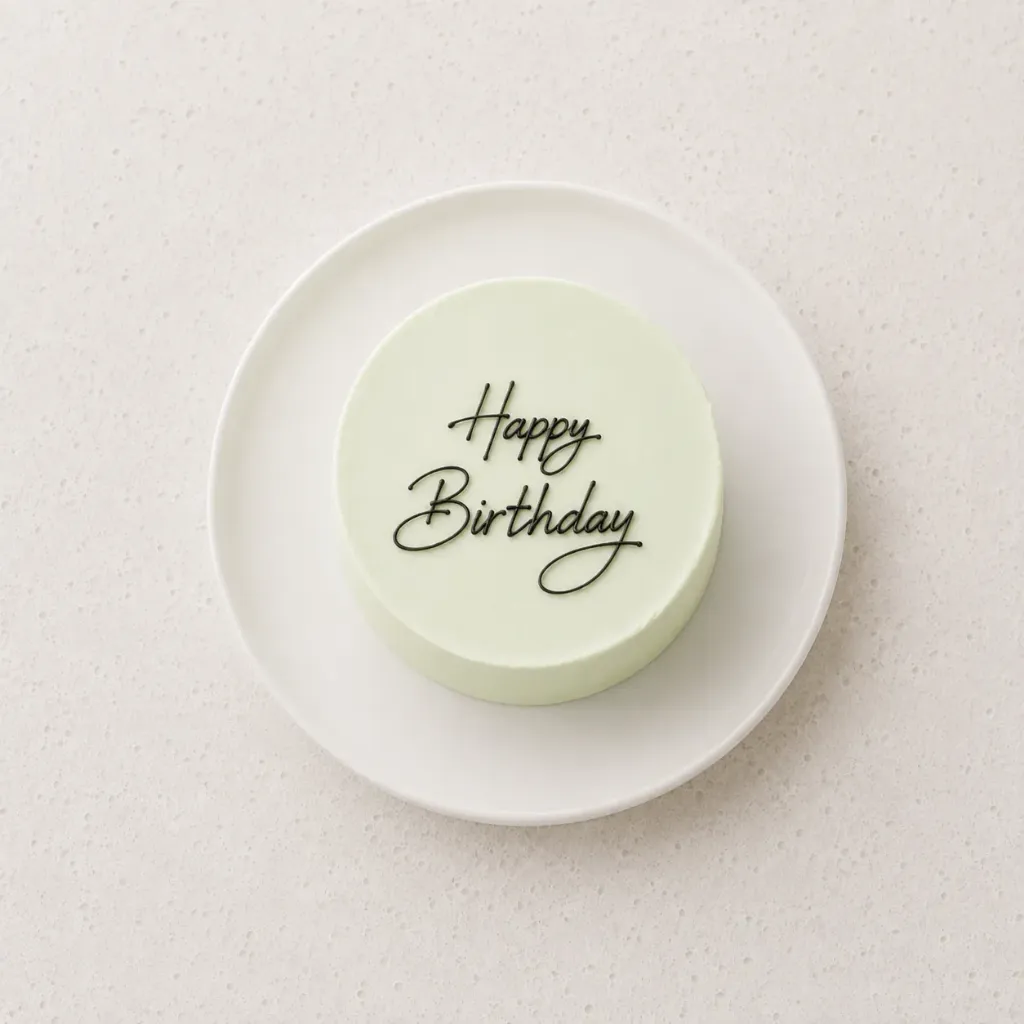 Classic "Happy Birthday" Cake
