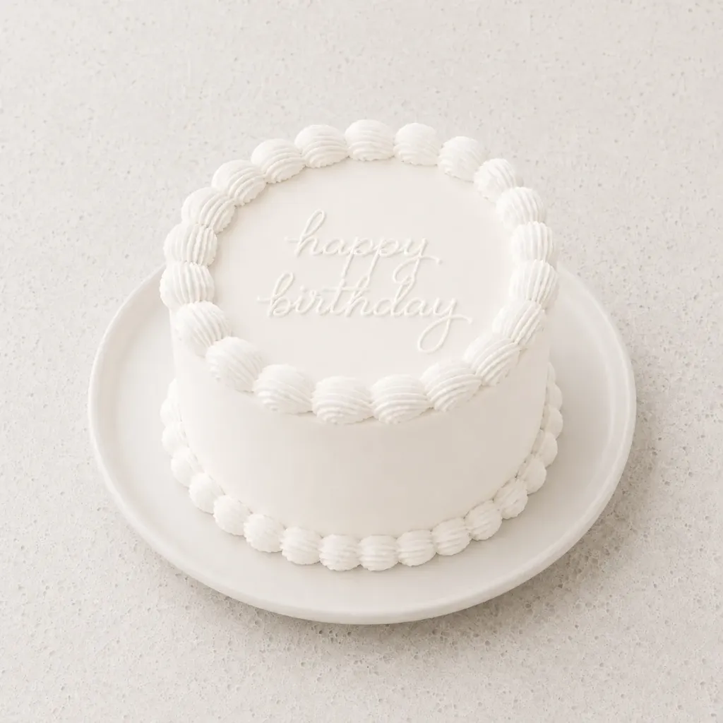 Gâteau d'anniversaire standard