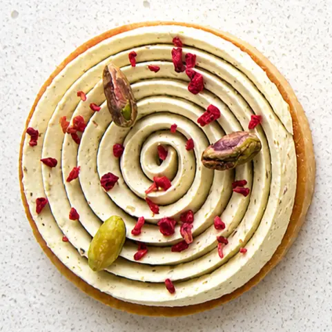 Tartelette Pistache Framboise 