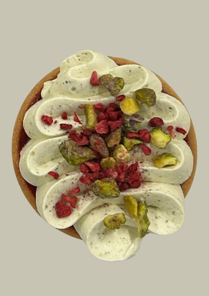 Tartelette Pistache Framboise 