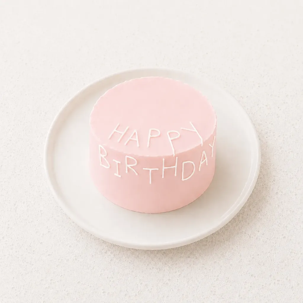 Gâteau "Happy Birthday" Pastel