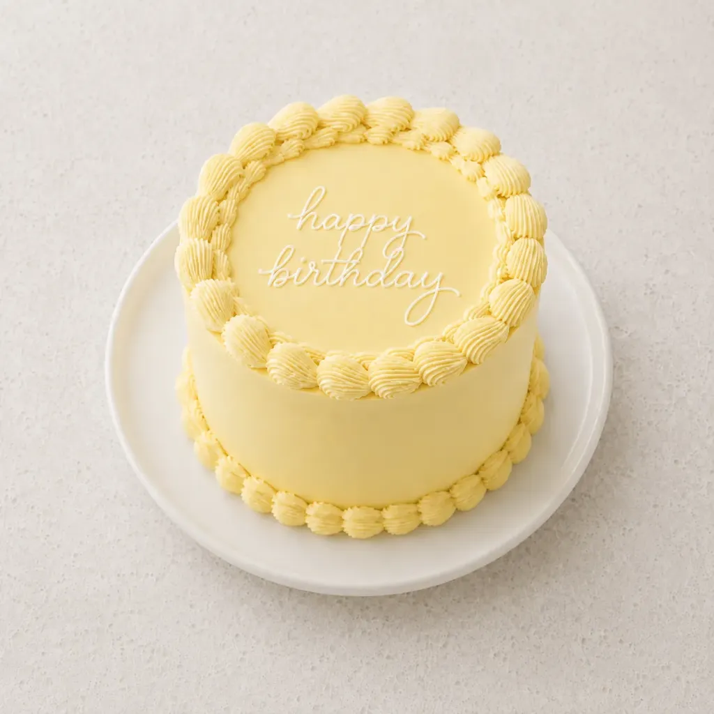 Gâteau d'anniversaire standard