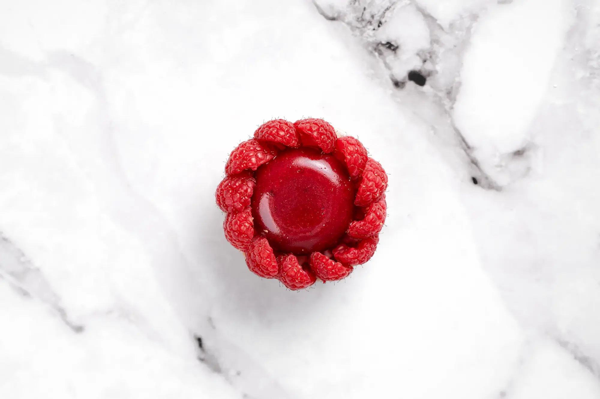 Tarte à la framboise
