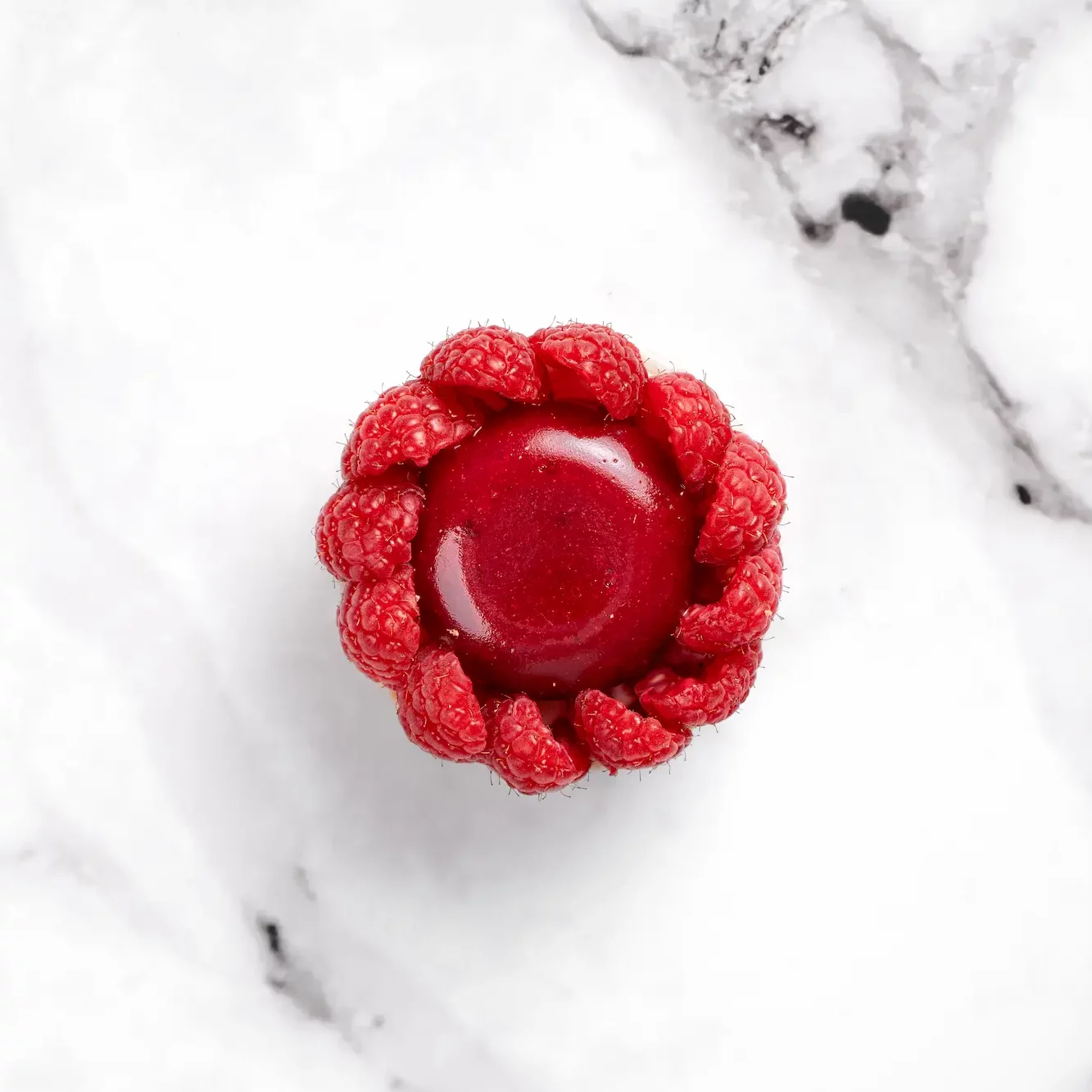 Tarte à la framboise